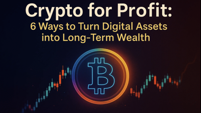 Crypto for Profit: 6 Ways to Turn Digital Assets into Long-Term Wealth